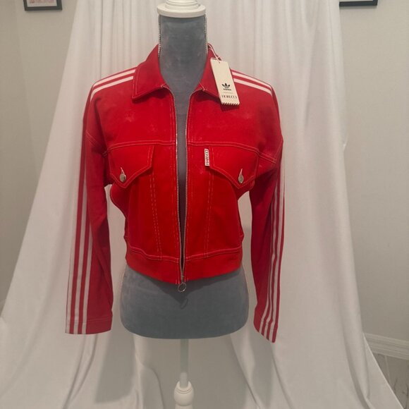 Fiorucci Addias Red Skirt / Jacket Track Suit - Picture 1 of 16